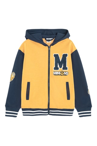 Sweat com capuz Os Minions - Amarelo