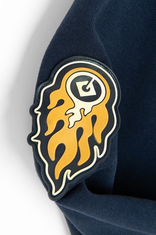 Sweat com capuz Os Minions - Amarelo
