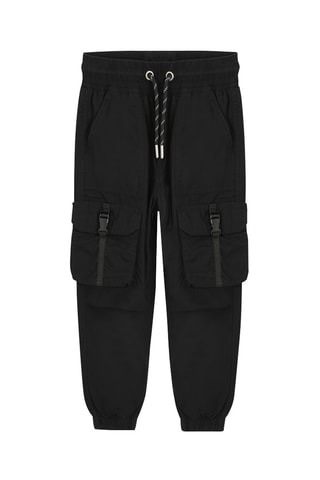 Calças cargo - Preto
