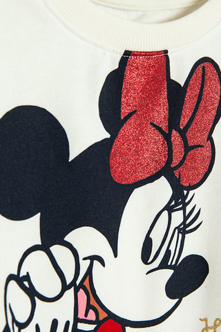 Sweat Minnie Disney - Ecru
