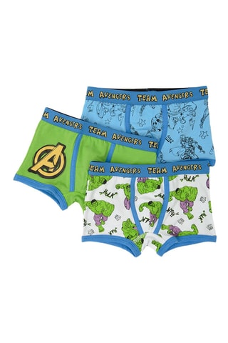 3 boxers Thor et Hulk Avengers Marvel - Multicolore