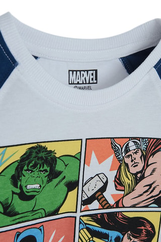 Pijama Avengers Marvel - Azul-marinho