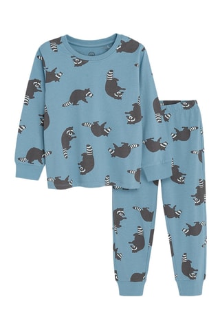 Pijama - Azul-celeste