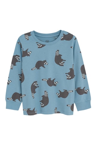 Pijama - Azul-celeste
