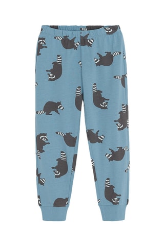 Pijama - Azul-celeste