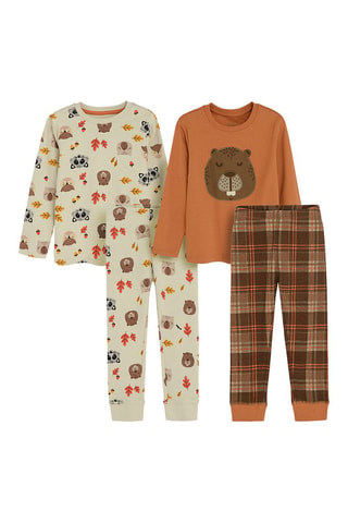 2 pijamas - Castanho