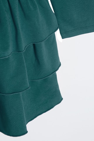 Vestido - Azul-petróleo