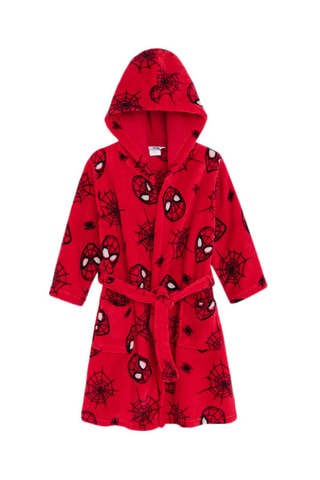 Roupão com capuz Homem-aranha Os Vingadores Marvel - Vermelho