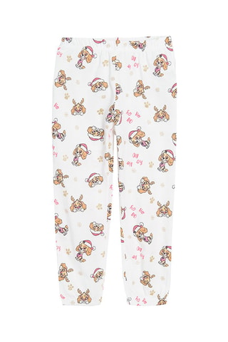 Pijama de 3 peças Skye Patrulha Pata - Bordô