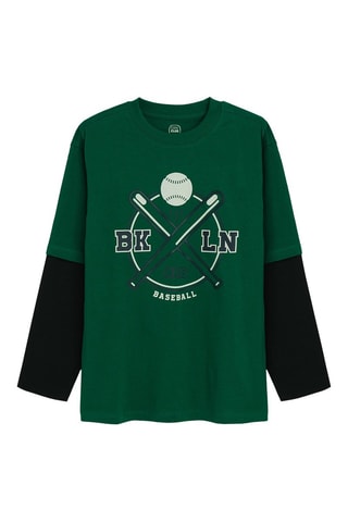 T-shirt - Verde-escuro
