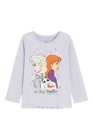 Pyjama La Reine des Neiges Disney - Mauve