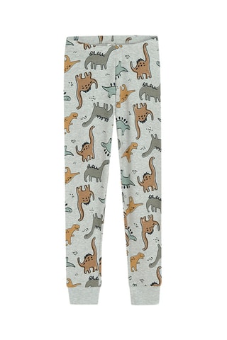 Pijama - Cinzento mesclado