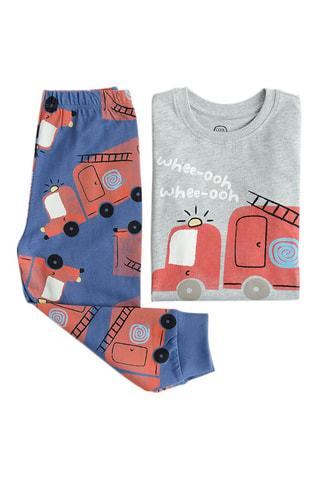 Pijama - Cinzento mesclado