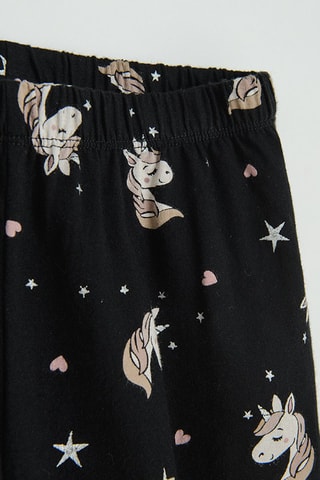 Pijama - Cru e preto