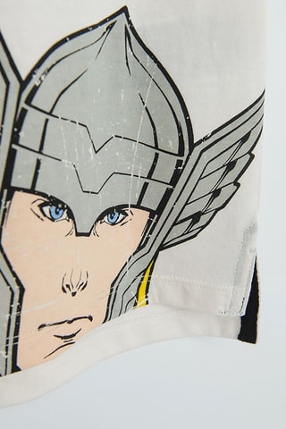 T-shirt Os Vingadores Marvel - Branco