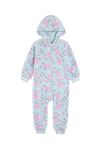 Babygro com capuz Peppa Pig Azul-claro