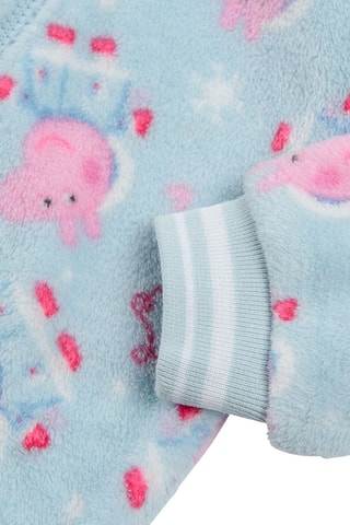 Babygro com capuz Peppa Pig Azul-claro