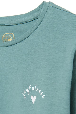 2 t-shirts Vert d’eau et bleu marine