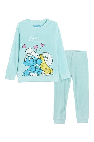 Pyjama Schtroumpf Bêta et Schtroumpfette Les Schtroumpfs Ciel
