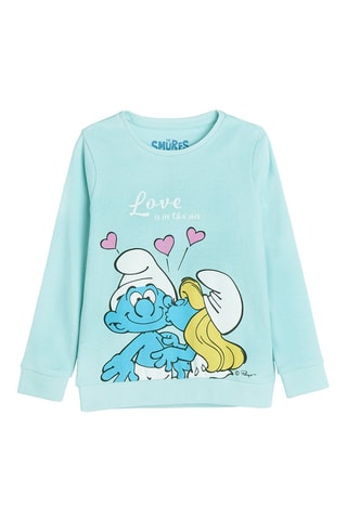 Pyjama Schtroumpf Bêta et Schtroumpfette Les Schtroumpfs Ciel
