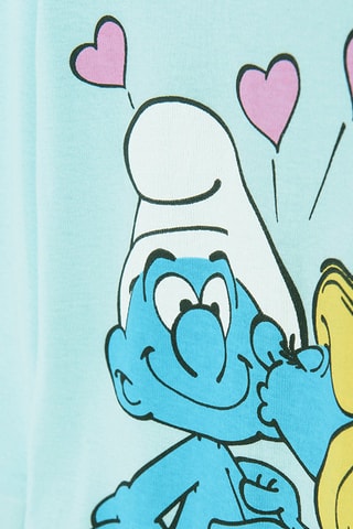 Pyjama Schtroumpf Bêta et Schtroumpfette Les Schtroumpfs Ciel
