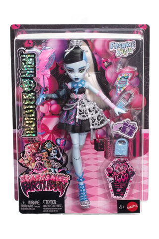 Muñeca Cumpleaños Monstruosamente Memorable Frankie Stein Monster High - Desde 48 meses