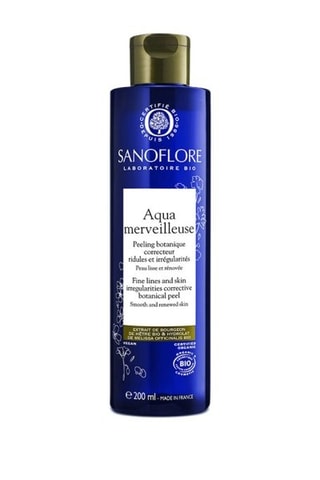 Peeling botánico corrector de arrugas e irregularidades vegano ecológico Aqua Merveilleuse - Para todo tipo de piel - 200 ml