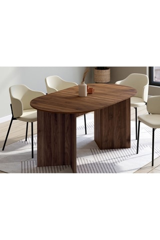 Mesa extensible Gabin - 160/200 x 75 x 90 cm