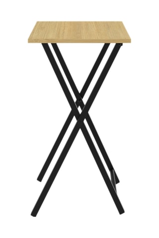 2 mesas auxiliares plegables Memphis - 48 x 36 x 65 cm