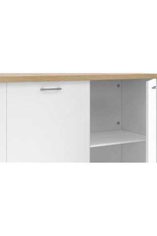 Isla central de cocina Dario - 120 x 70 x 90 cm