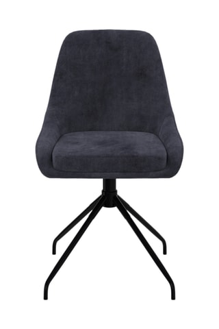 4 sillas Olivia - 47,5 x 79 x 54 cm - Tapizado de terciopelo