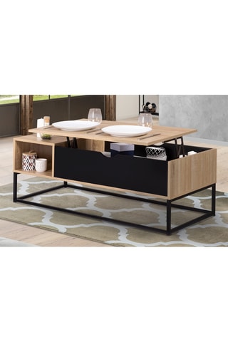 Mesa de centro elevable Manufacture - 110 x 55 x 44,5 cm