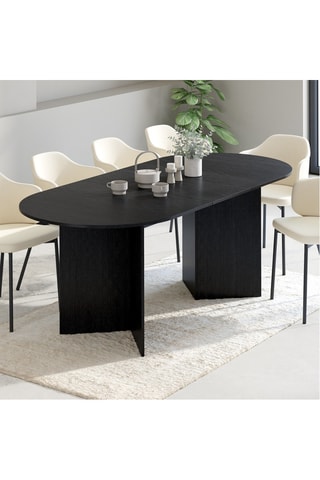 Mesa de comedor extensible Gabin - 160/200 x 75 x 90 cm