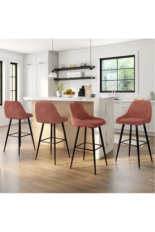 4 taburetes Olivia - 44 x 92 x 46 cm