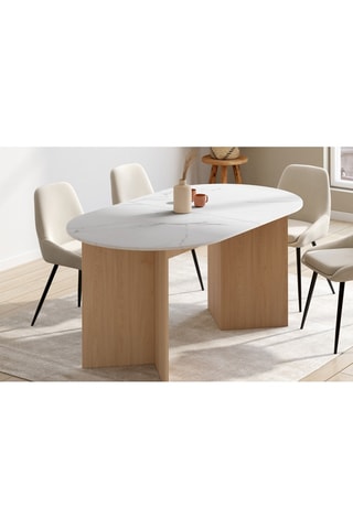 Mesa extensible Gabin - 160/200 x 75 x 90 cm