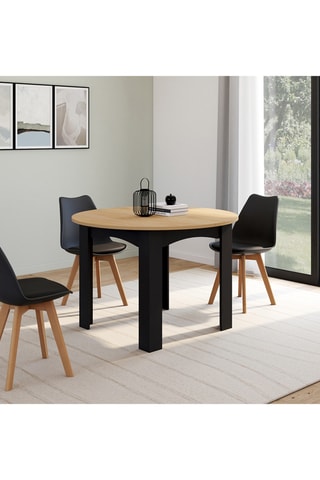 Mesa Dina - 110/150 x 110 x 75 cm