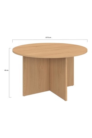 Mesa de centro redonda Ophélia