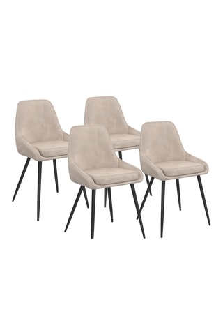 4 sillas Olivia - 47,5 x 79 x 54 cm