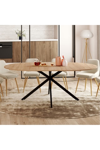 Mesa extensible Soline - 140/200 x 75 x 140 cm