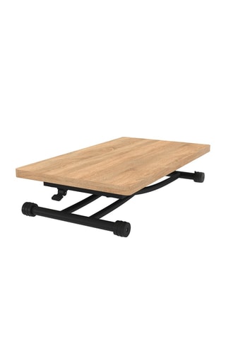 Mesa de centro extensible y elevable Tribeca - 100 x 30/75 x 57/114 cm