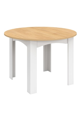 Mesa de comedor extensible Dina - 110/200 x 110 x 75 cm