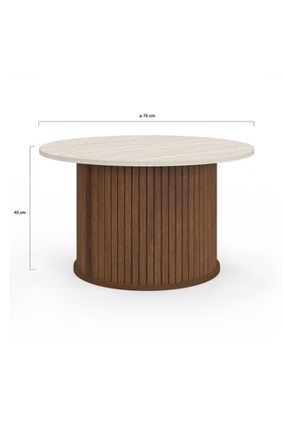 Mesa de centro Albane - 70 x 40 x 70 cm