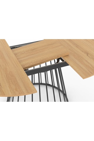 Mesa extensible Adelle - 150 x 75 x 110 cm