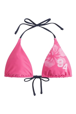 Haut de maillot réversible - Rose