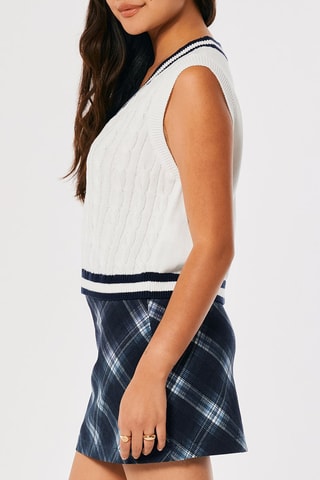 Pull sans manches - Blanc
