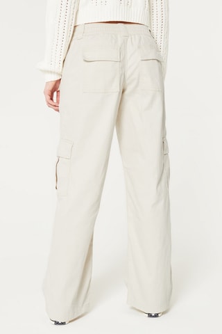 Pantalon cargo - Ecru