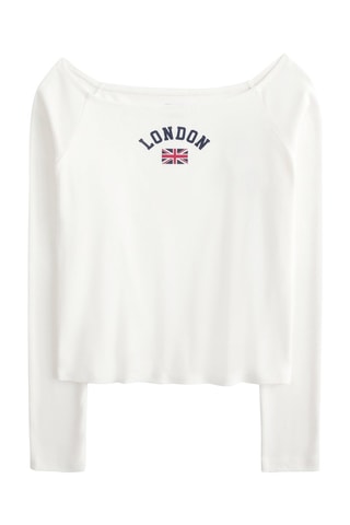 Crop top - Blanc