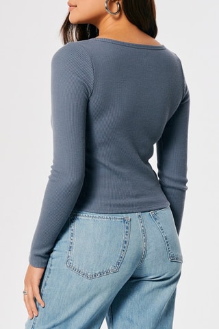 Top - Bleu marine