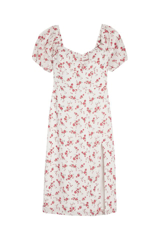 Robe midi - Blanc