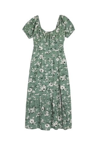 Robe midi - Kaki